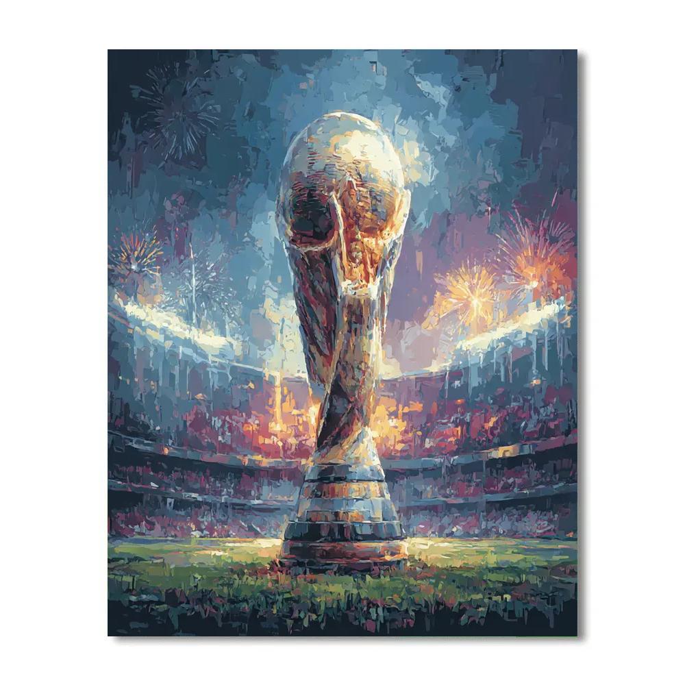 Fifa 2026 Final Night Paint by numbers art