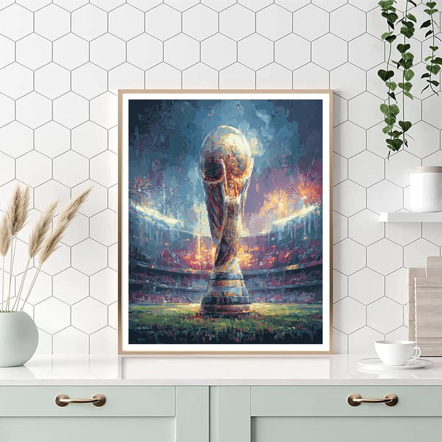 Fifa 2026 Final Night Paint by numbers art
