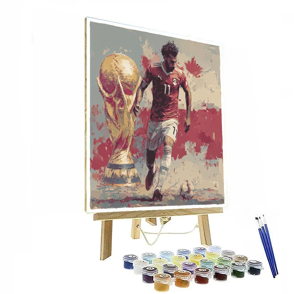 Fifa 2026 Salah Lights paint by number