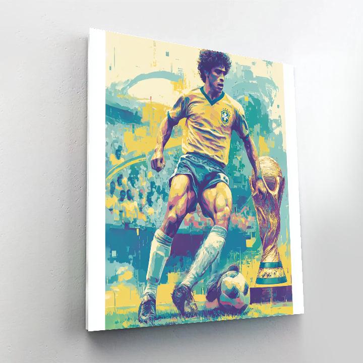 Ronaldinho Fifa 2026 Joy Numbered painting kits