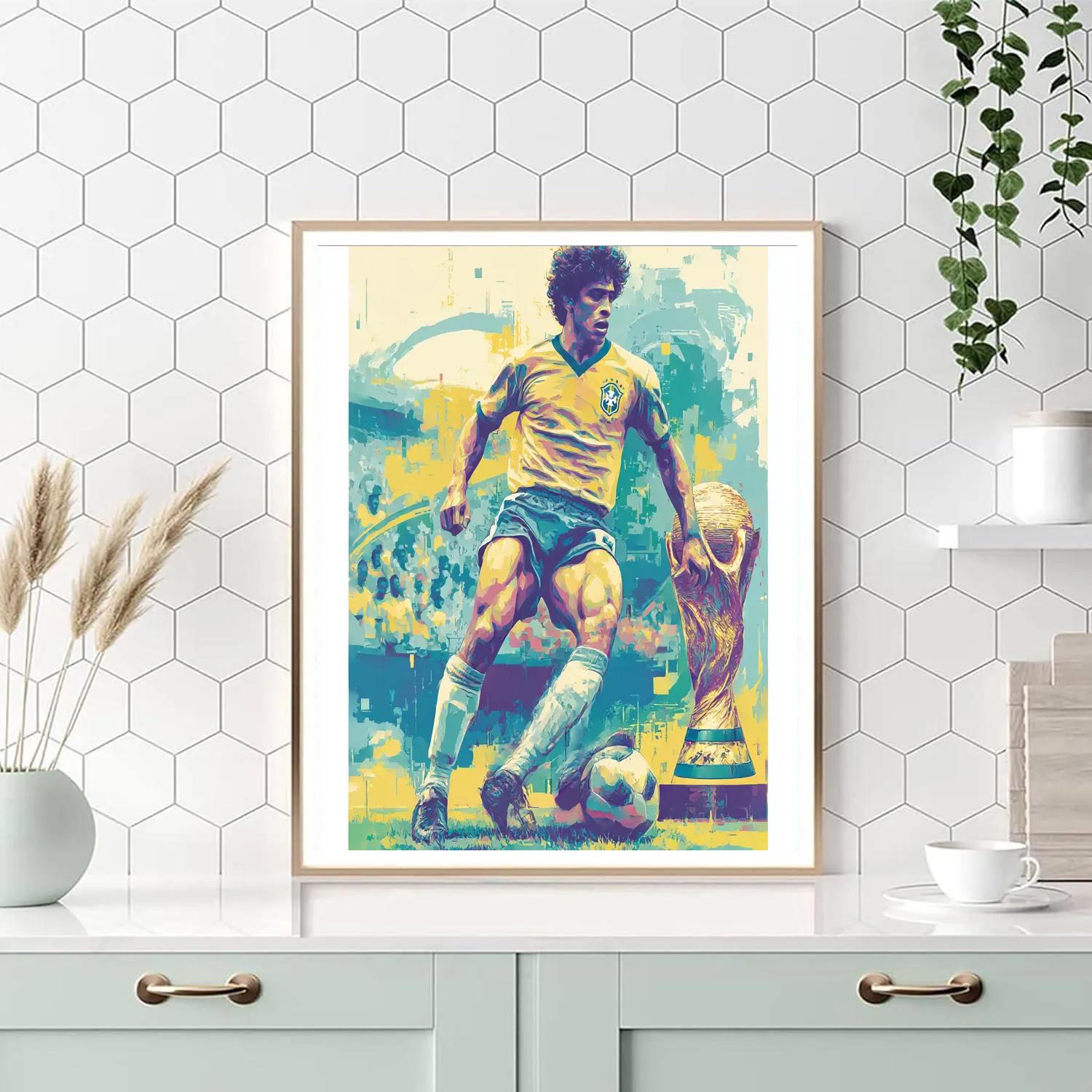 Ronaldinho Fifa 2026 Joy Numbered painting kits
