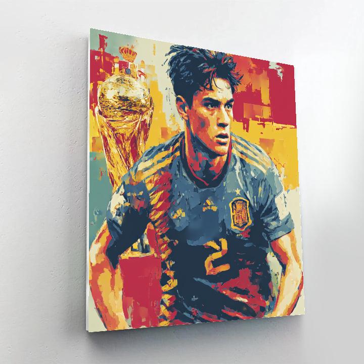 Yamal Fifa 2026 Rise Paint by numbers art