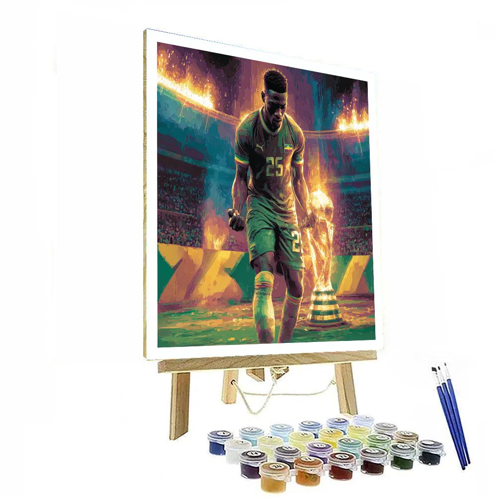Kudus Fifa 2026 Pulse painting number kit