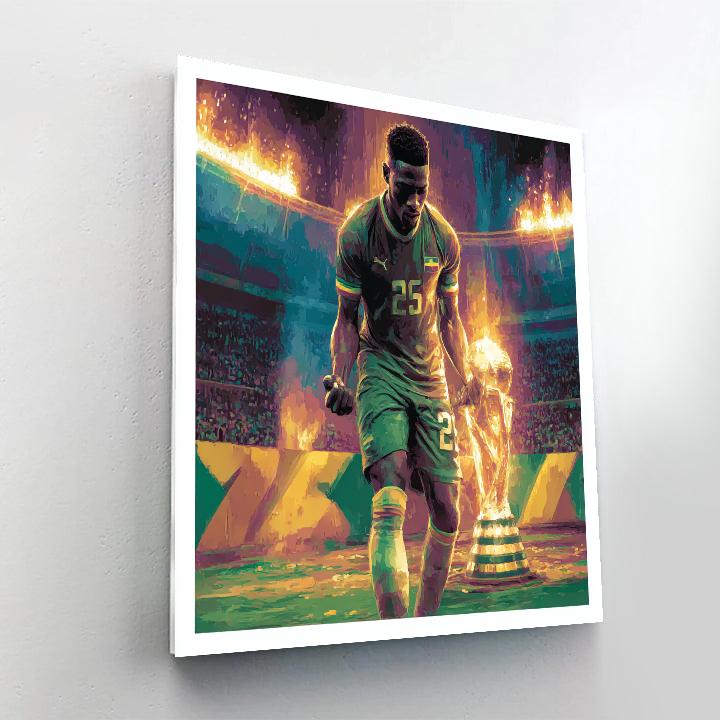Kudus Fifa 2026 Pulse painting number kit