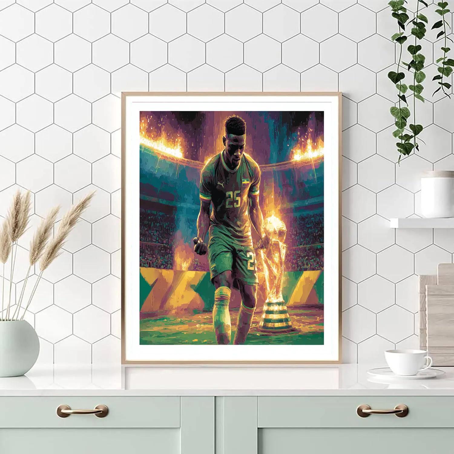 Kudus Fifa 2026 Pulse painting number kit