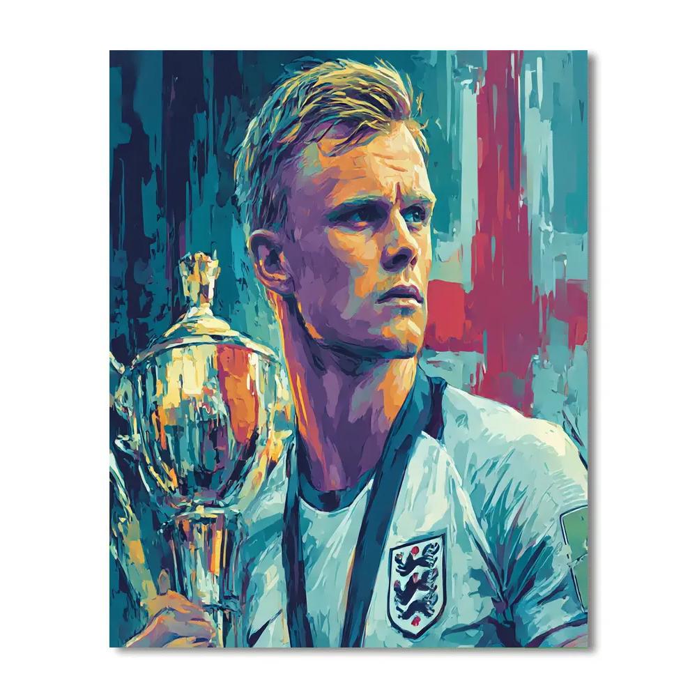 Fifa 2026 Haaland Ice Painting by numbers kit