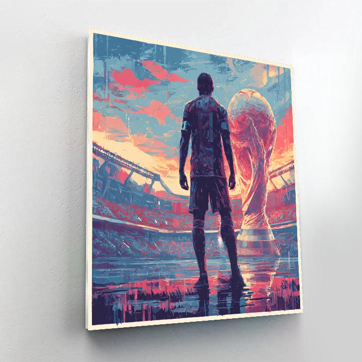 Canada Fifa 2026 Northlight Painting by numbers kit