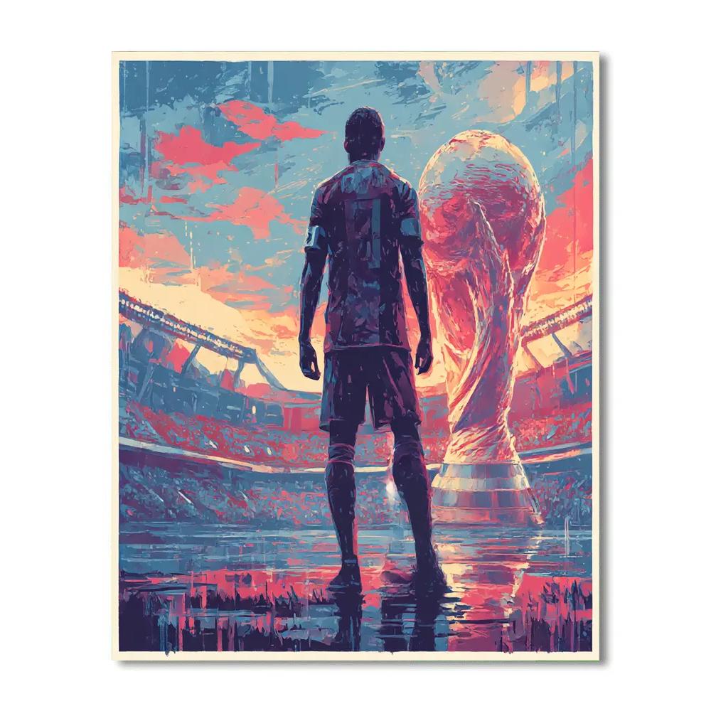 Canada Fifa 2026 Northlight Painting by numbers kit