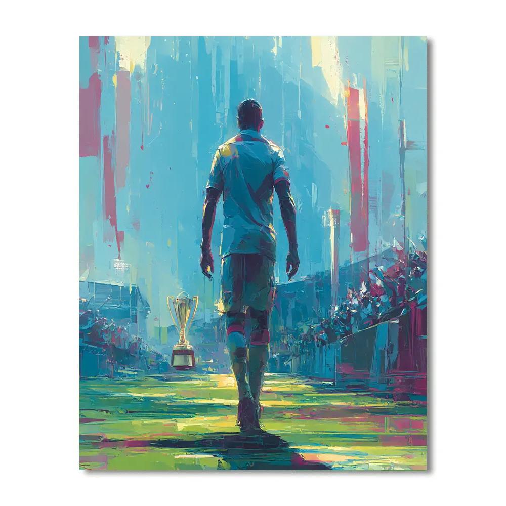 Uzbekistan Fifa 2026 Dawn paint by number
