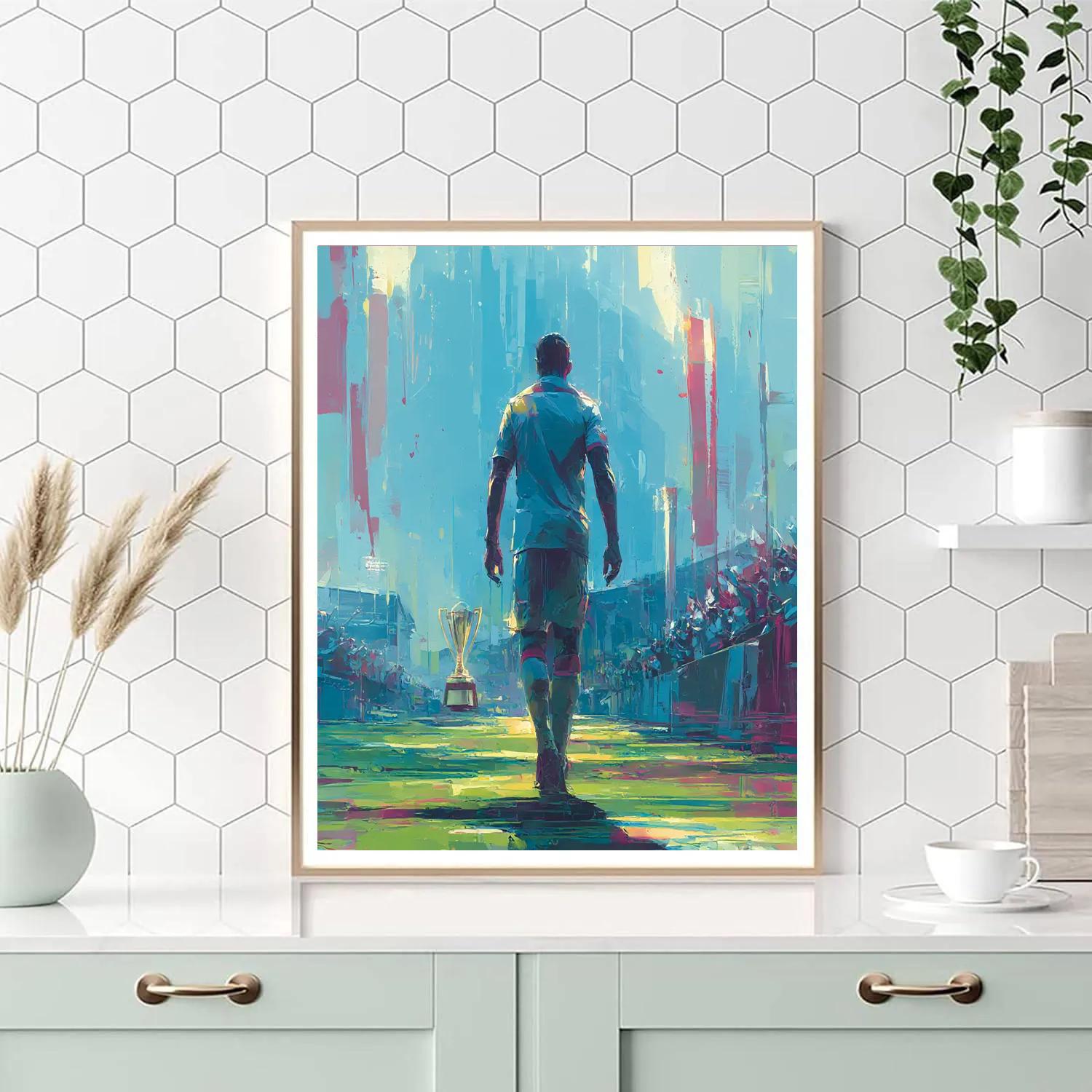 Uzbekistan Fifa 2026 Dawn paint by number
