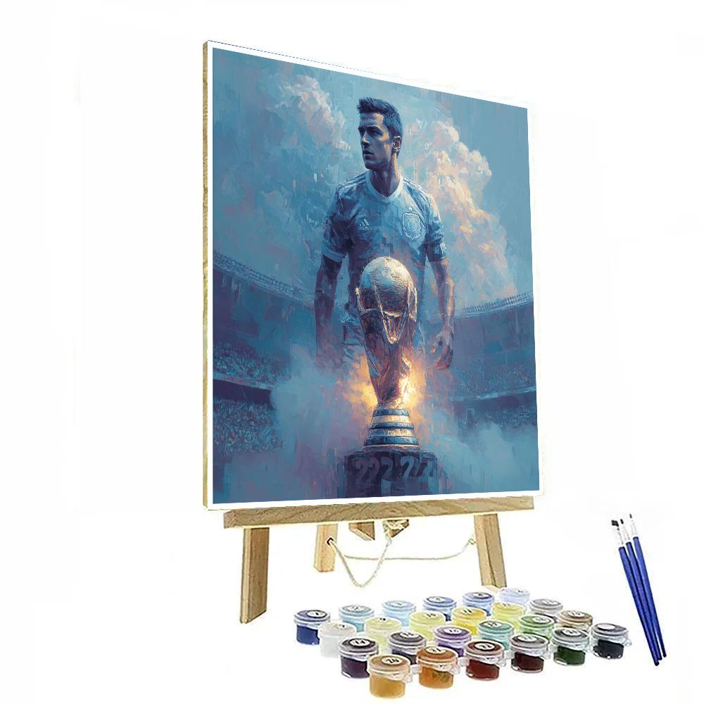 Scotland Fifa 2026 Mist painting number kit