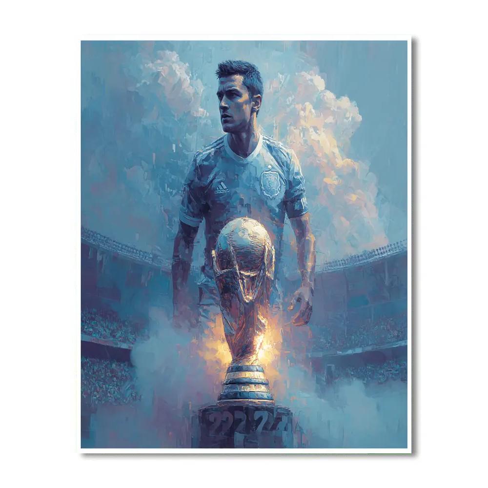 Scotland Fifa 2026 Mist painting number kit