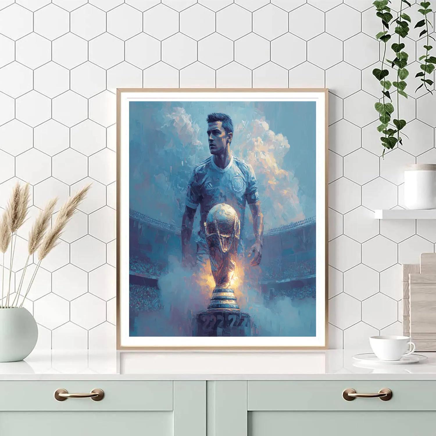 Scotland Fifa 2026 Mist painting number kit