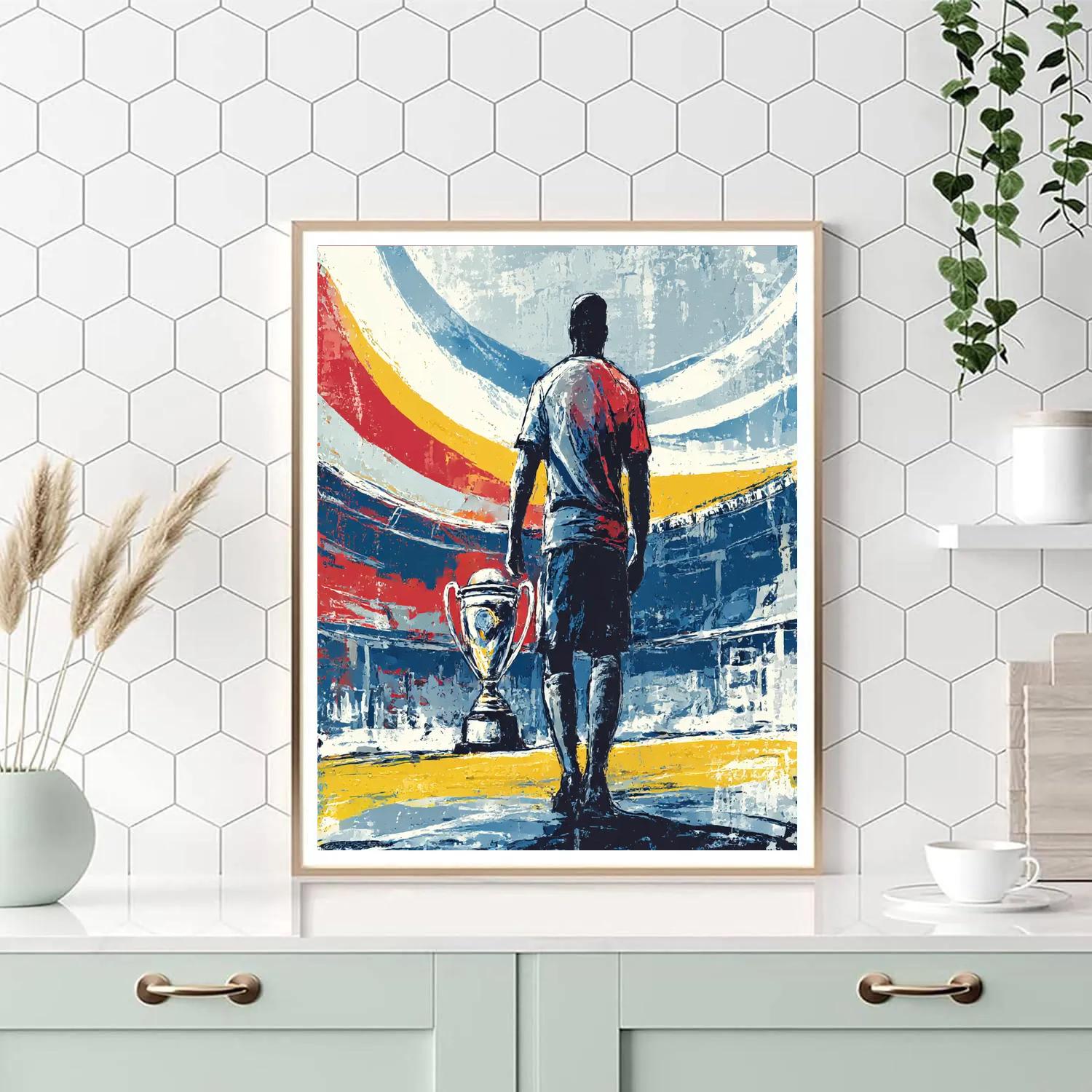 Cabo Verde Fifa 2026 Breeze Paint by numbers art