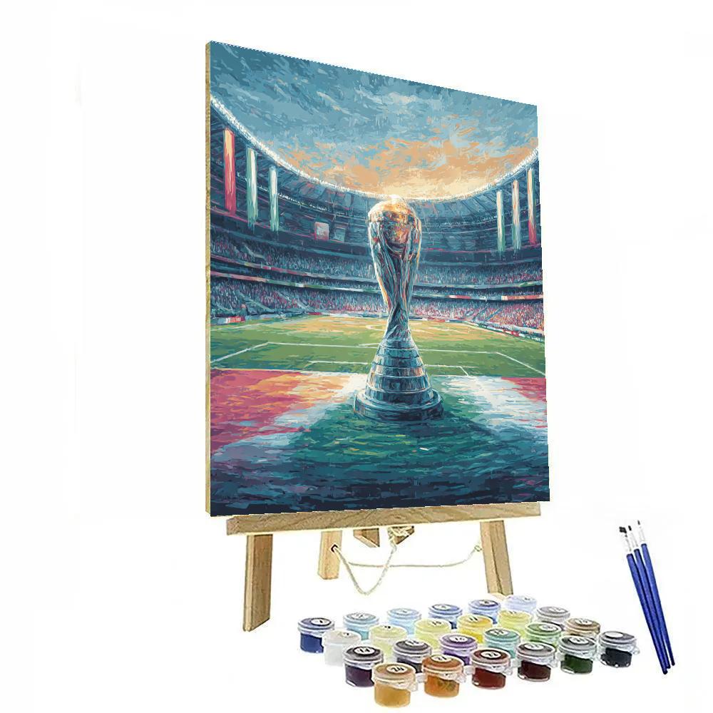 Mexico Fifa 2026 Opener Paint by numbers art