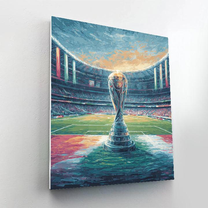 Mexico Fifa 2026 Opener Paint by numbers art