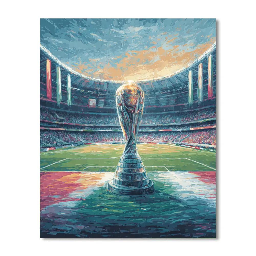 Mexico Fifa 2026 Opener Paint by numbers art