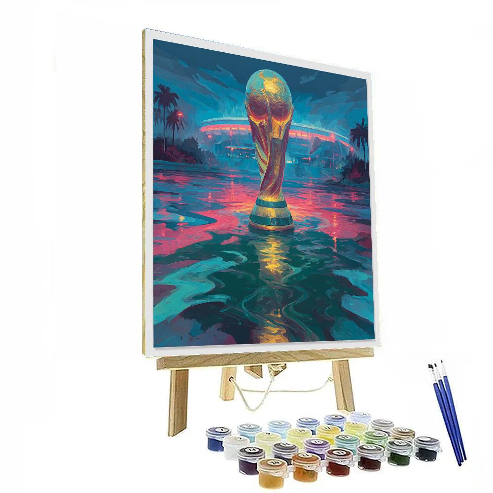 Miami Fifa 2026 Reflection paint by color