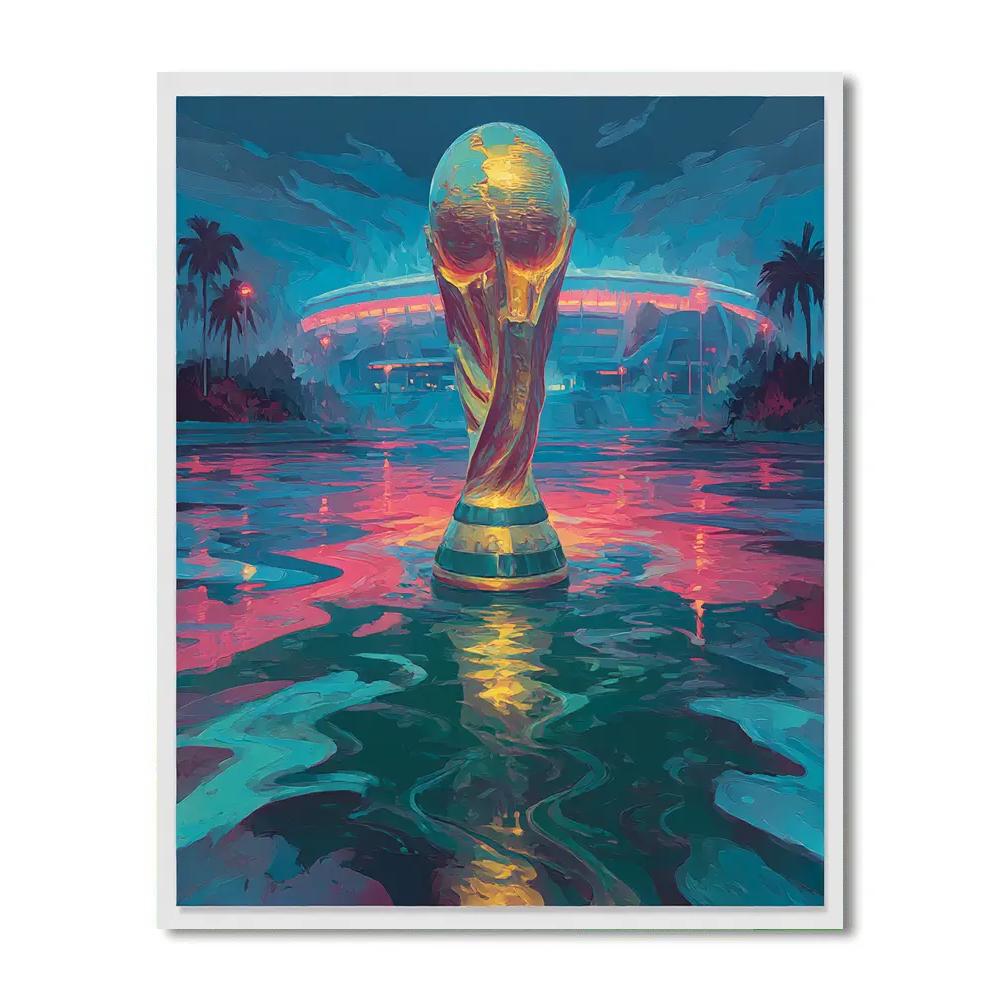 Miami Fifa 2026 Reflection paint by color