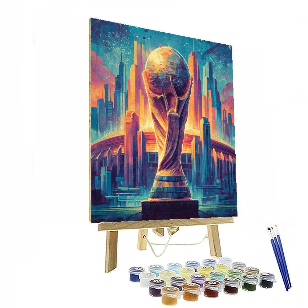 Fifa 2026 Final Night paint by numbers