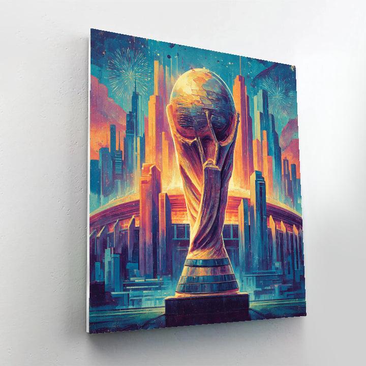 Fifa 2026 Final Night paint by numbers