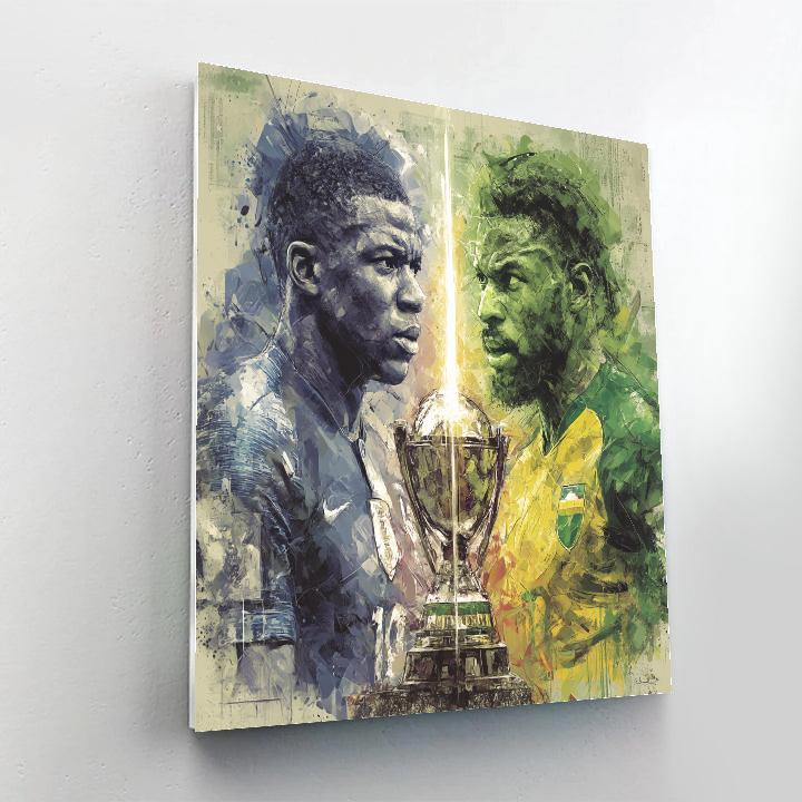 Fifa 2026 France Vs Senegal DIY paint by numbers