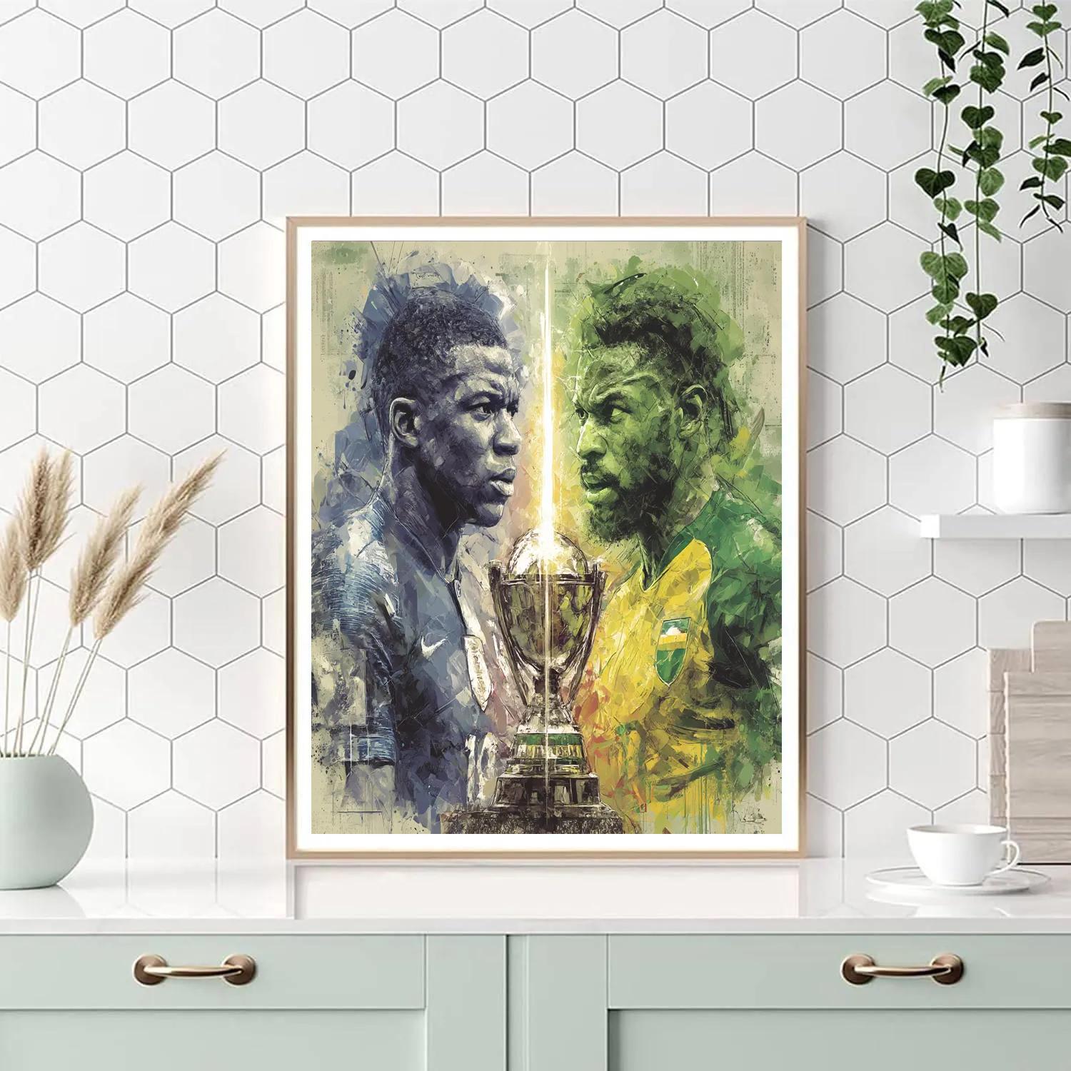 Fifa 2026 France Vs Senegal DIY paint by numbers