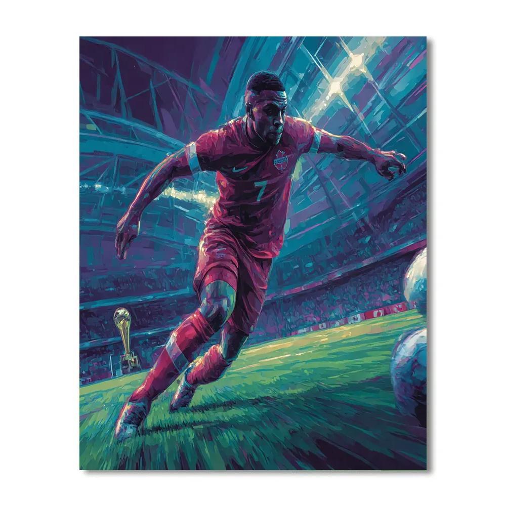 Davies Fifa 2026 Speed Numbered painting kits