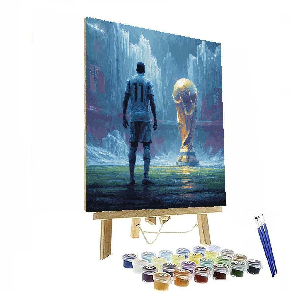 Haaland Fifa 2026 Ice Numbered painting kits