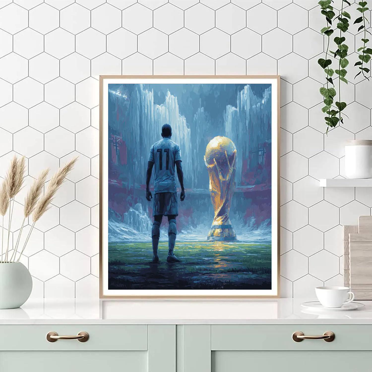 Haaland Fifa 2026 Ice Numbered painting kits