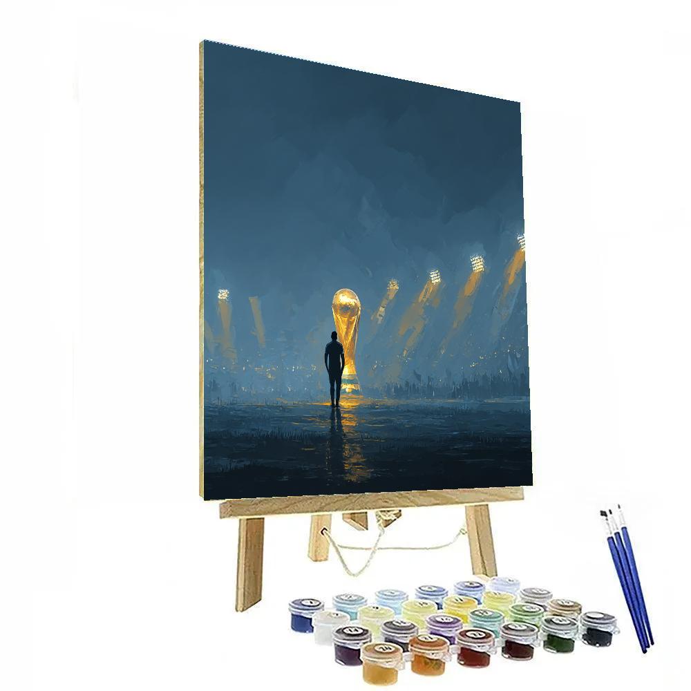Scotland Fifa 2026 Mist DIY paint by numbers