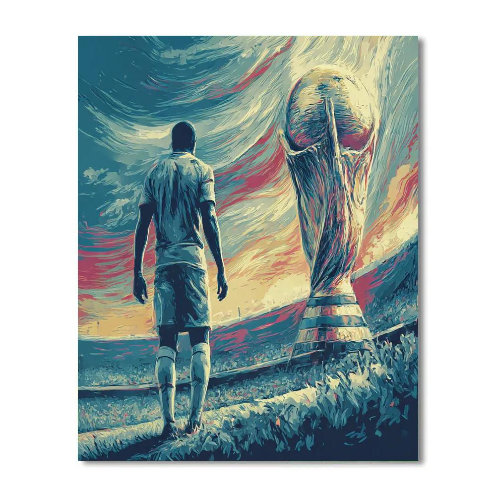 Cabo Verde Fifa 2026 Breeze paint by number