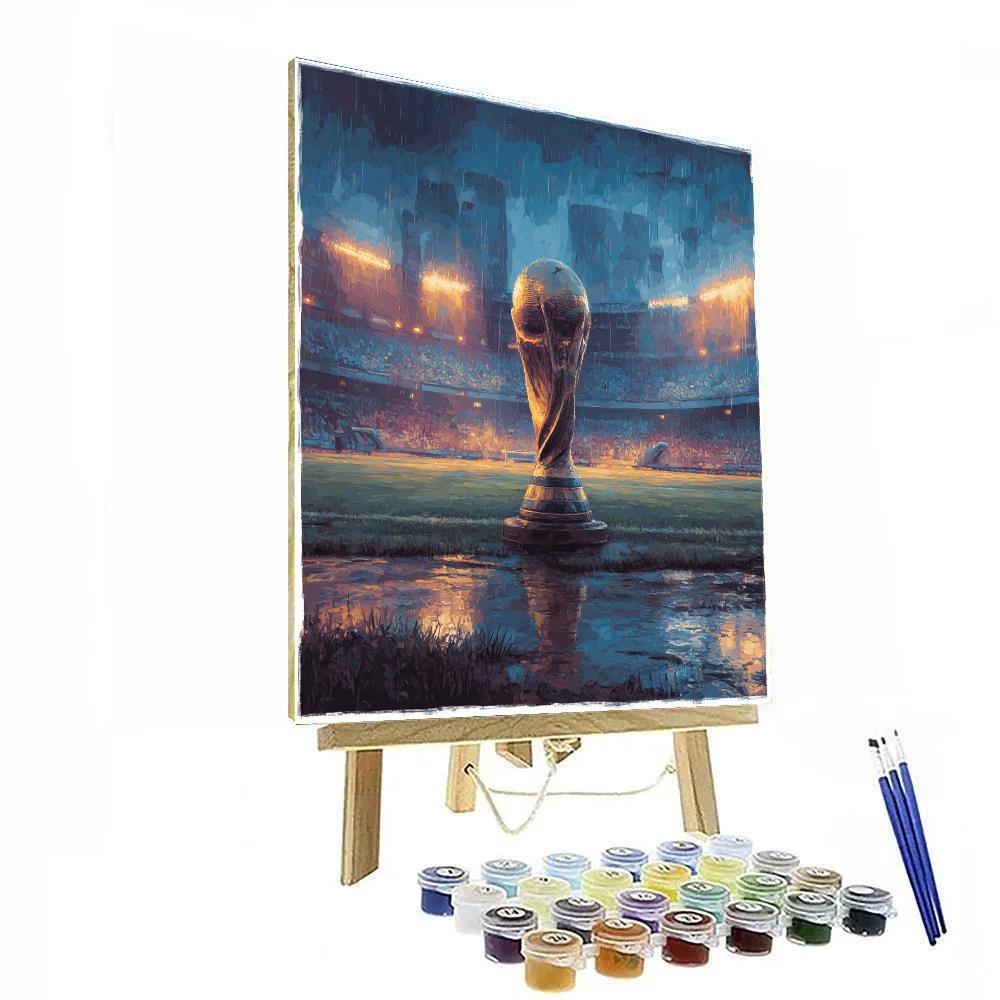 Seattle Fifa 2026 Rainlight Numbered painting kits