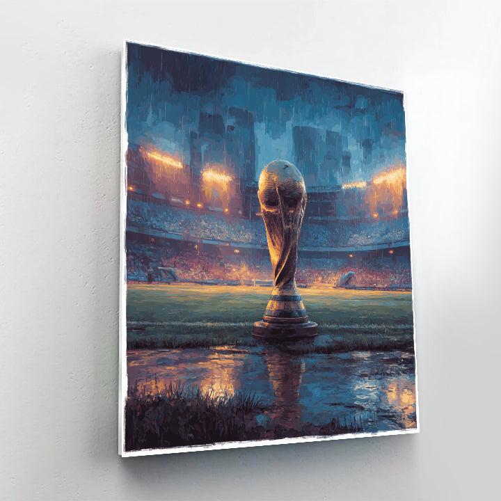 Seattle Fifa 2026 Rainlight Numbered painting kits