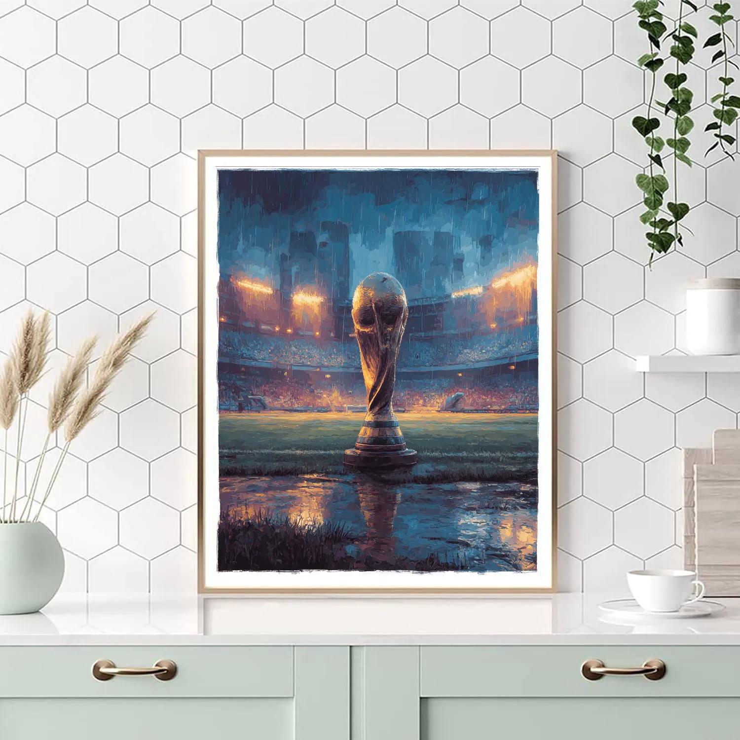 Seattle Fifa 2026 Rainlight Numbered painting kits