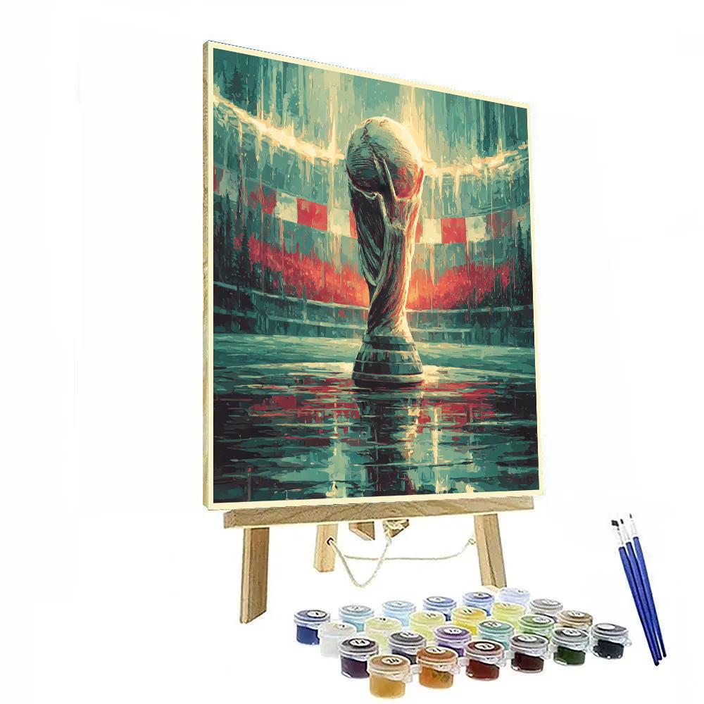Fifa 2026 Host Nations Paint by numbers art