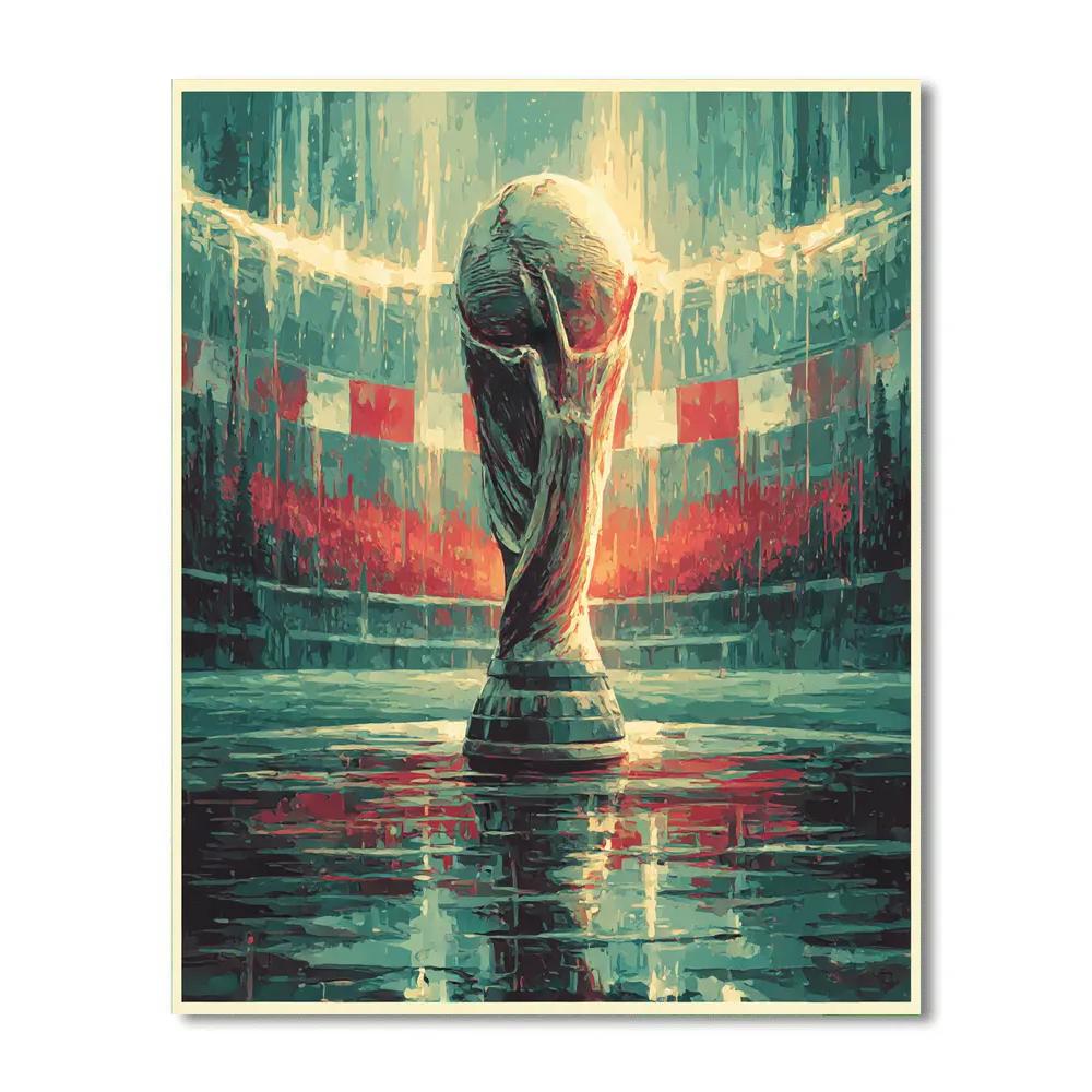 Fifa 2026 Host Nations Paint by numbers art