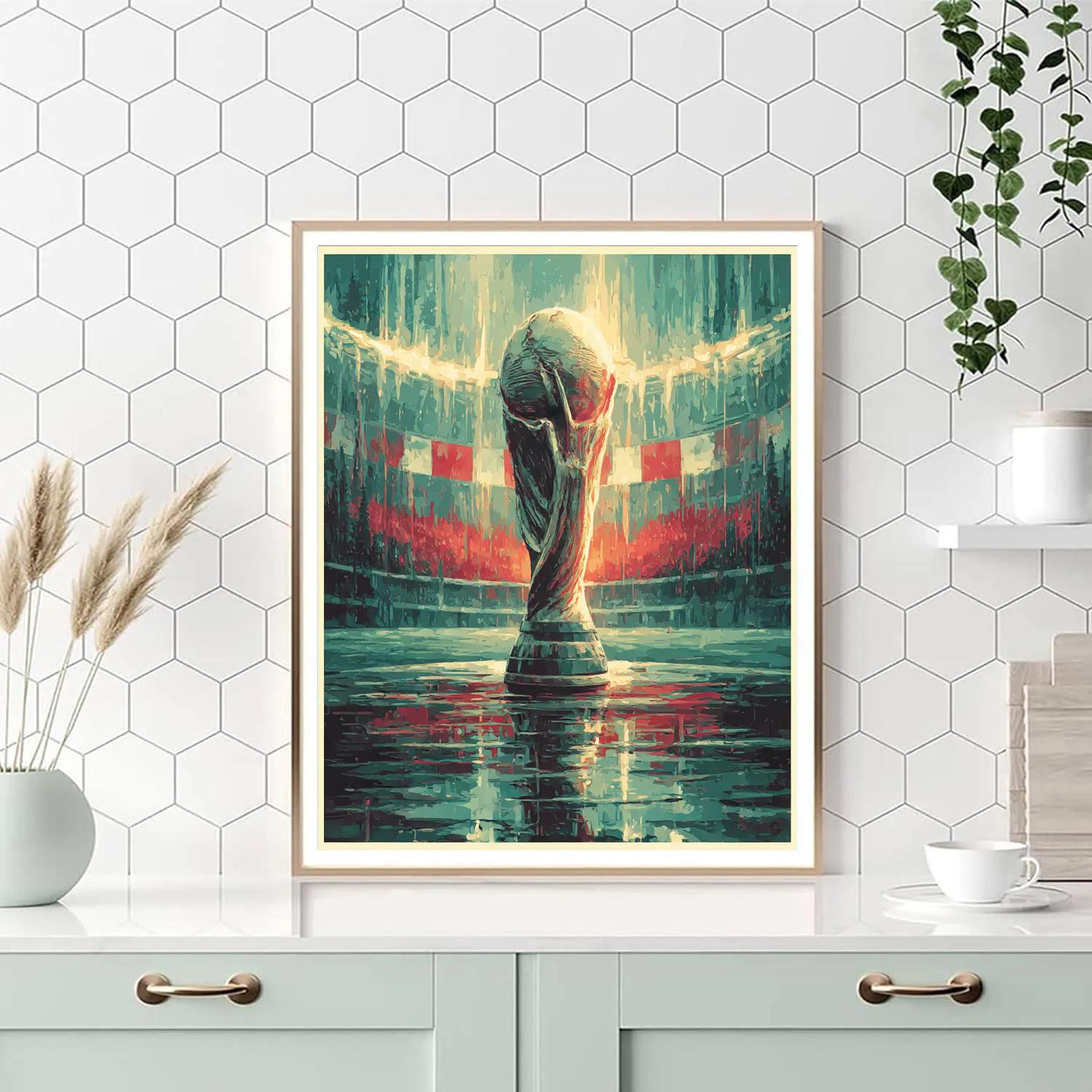 Fifa 2026 Host Nations Paint by numbers art