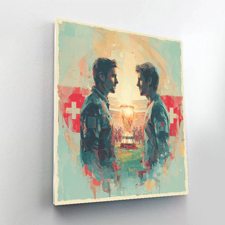 Fifa 2026 Canada Vs Switzerland Number painting