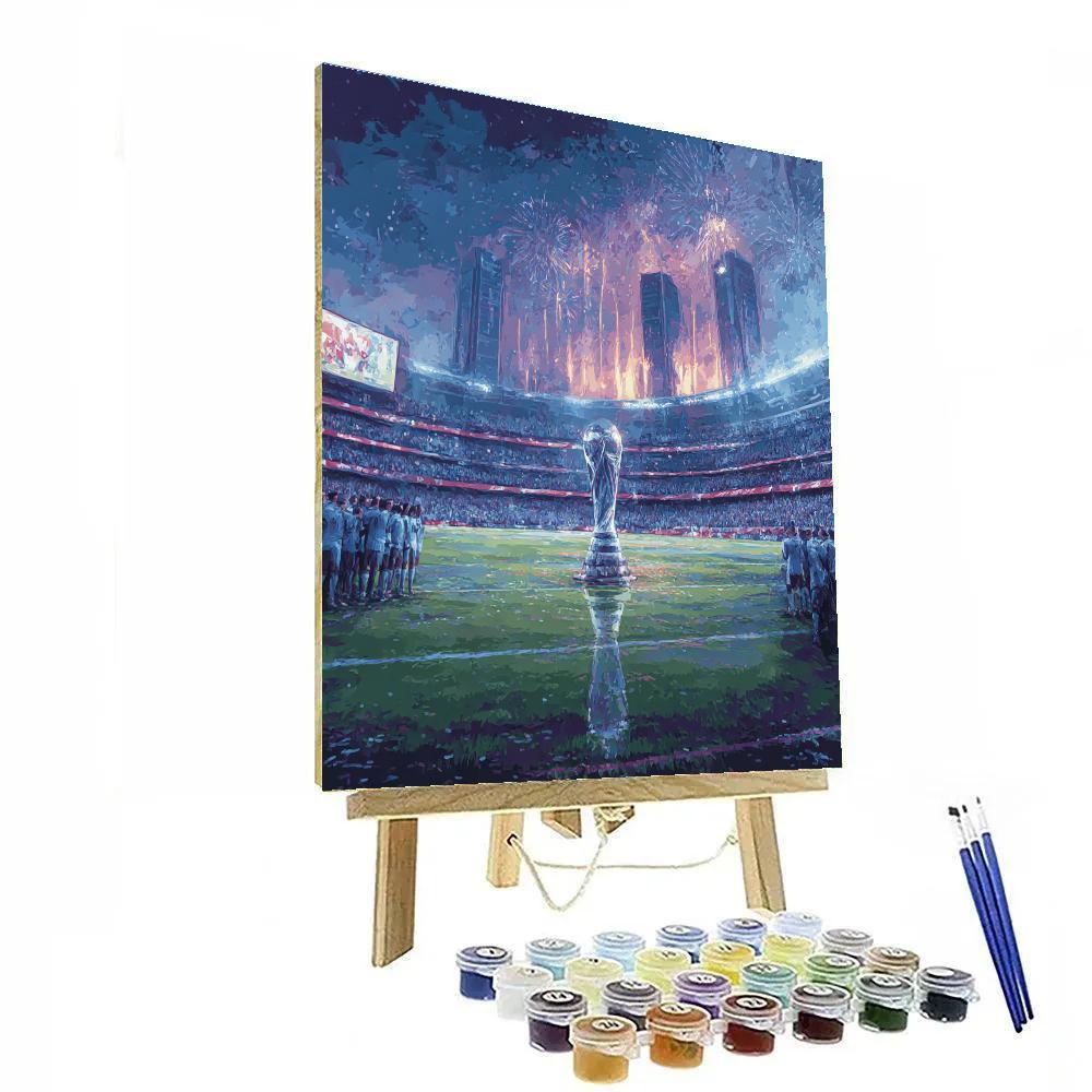 Fifa 2026 Final Glow paint by number