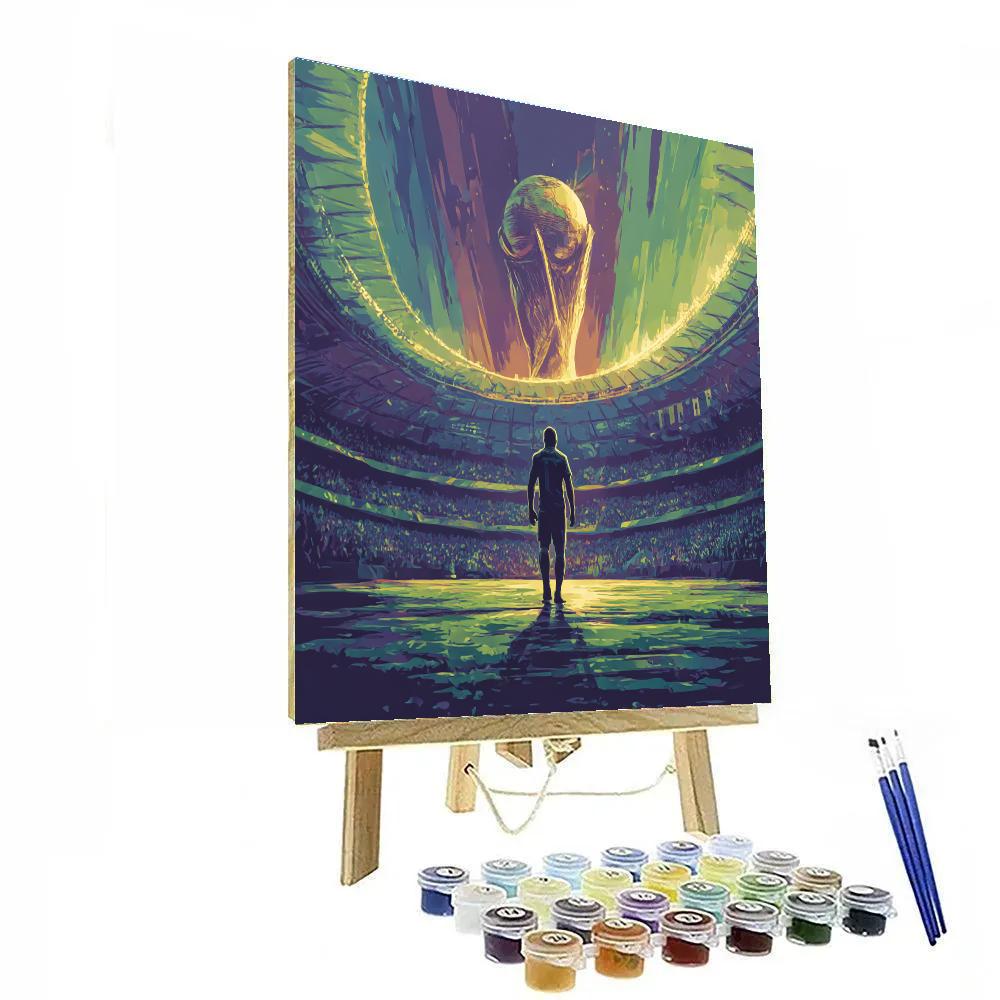 Mexico Fifa 2026 Opener painting number kit