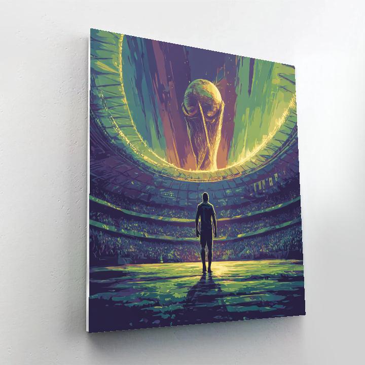 Mexico Fifa 2026 Opener painting number kit