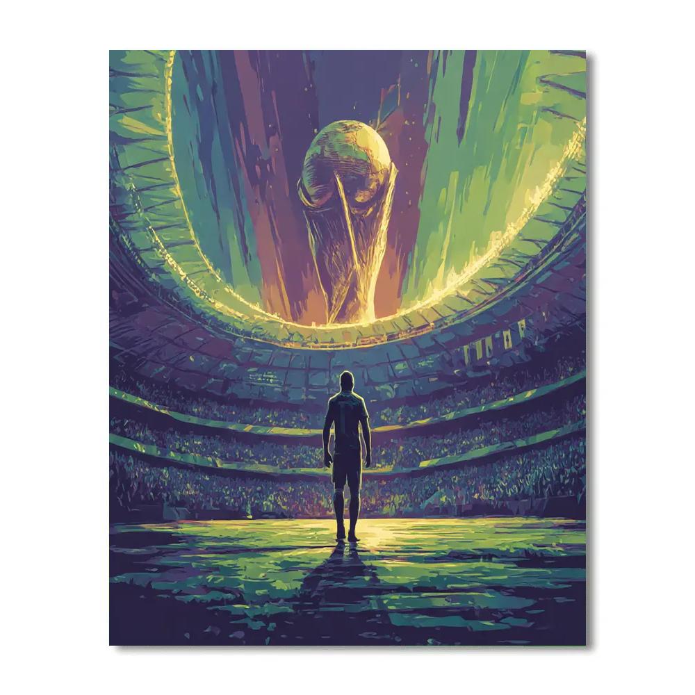 Mexico Fifa 2026 Opener painting number kit