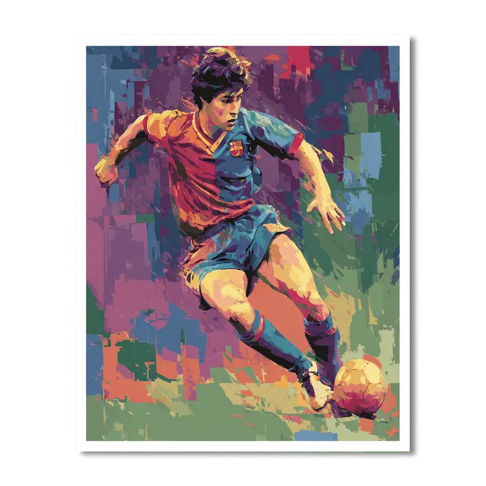 Fifa 2026 Yamal Rise paint by numbers