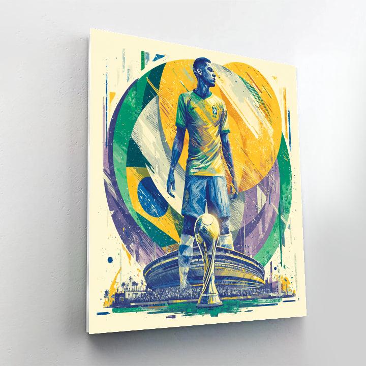 Ronaldo Nazário Fifa 2026 Number painting