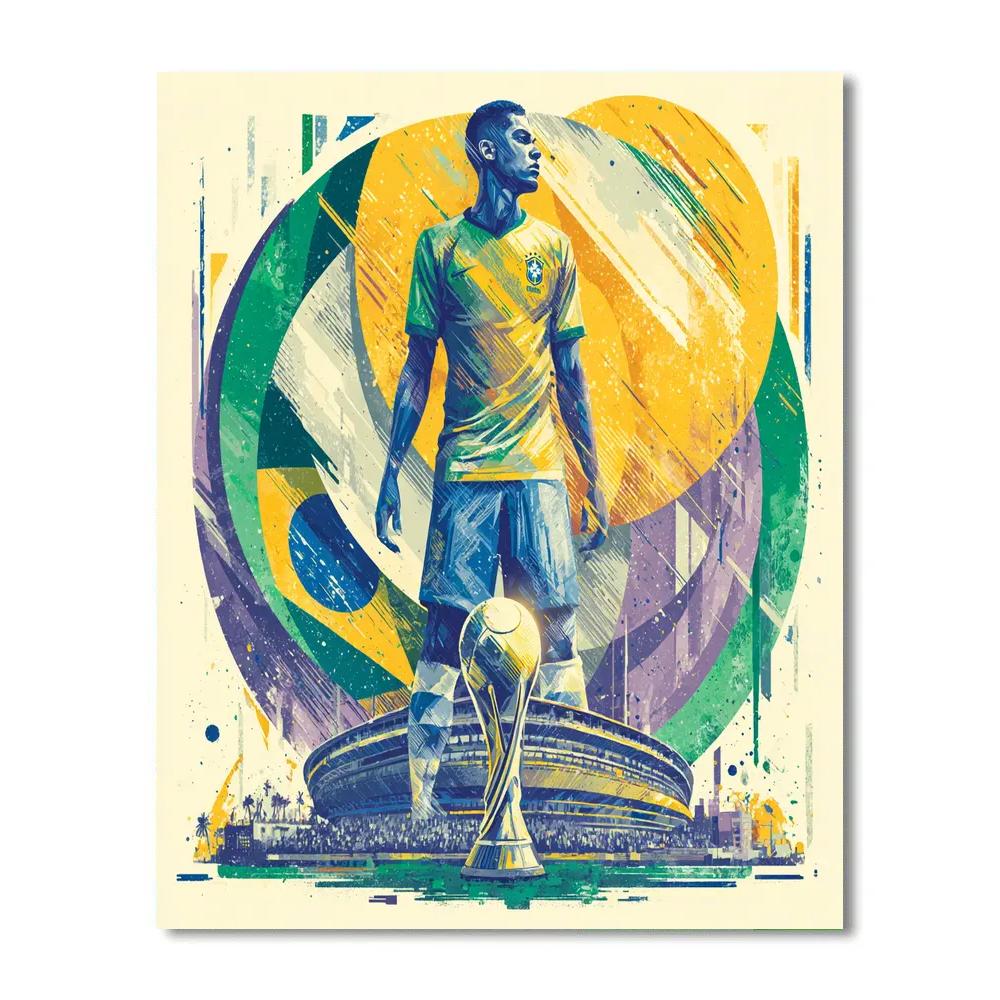Ronaldo Nazário Fifa 2026 Number painting