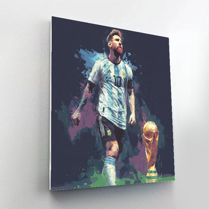 Fifa 2026 Salah Night painting number kit