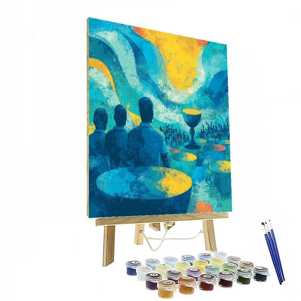 Curaçao Fifa 2026 Blue painting number kit