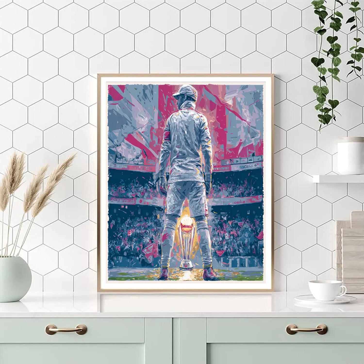 Austria Fifa 2026 Glow Painting by numbers kit