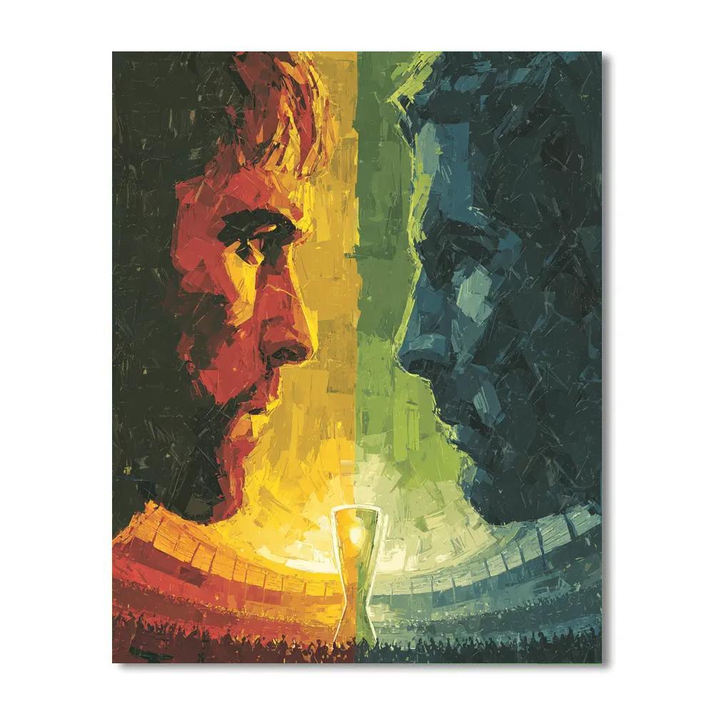 Fifa 2026 Belgium Vs Egypt Paint by numbers kits